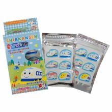 ＃O新幹線造型驅蚊貼片12片/24p