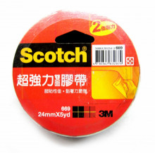 669 超強力雙面棉紙膠帶 24mm x 5yd