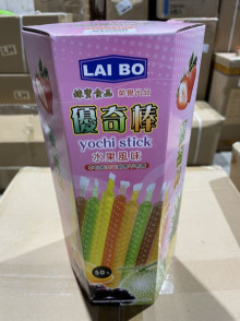 50入優奇凍棒螺旋棒果凍條/6P