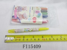 六色熊熊短旋轉蠟筆 24p*12=288P