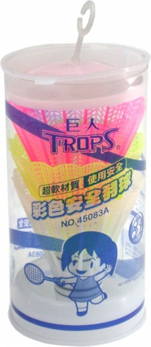彩色安全羽毛球45083A