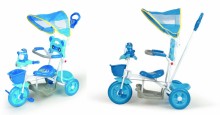 Y俏皮企鵝三輪車(藍/粉)