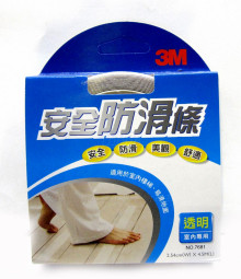 7681 安全防滑條1吋(室內專用/透明)