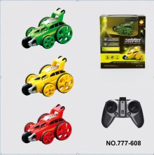 降A 2.4G迷你遙控特技五輪車777-608/36P