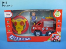 遙控卡通消防車6616/24P