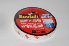 3M雙面布膠帶12MMx6YD