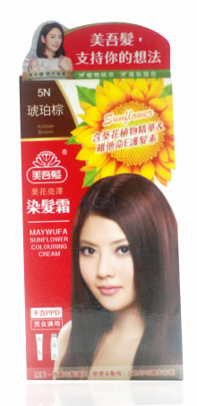 美吾髮葵花亮澤染髮霜5N