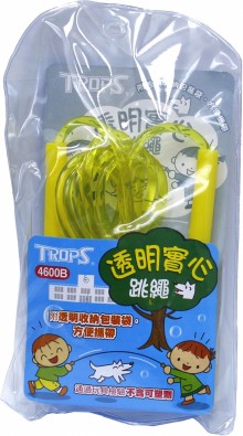 PVC袋-透明實心跳繩(新品)