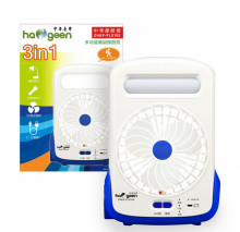 中華多功能風扇探照燈(充電式)