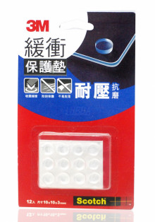3M緩衝保護墊圓型10mm