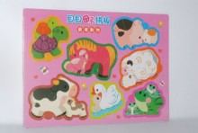 球球-農場動物-貝貝小拼板