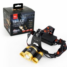 T6三頭超亮探照頭燈 PA-T6-4