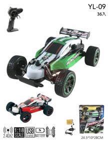 ＊1:18 2.4G四通競技高速賽車YL-09/36PE38