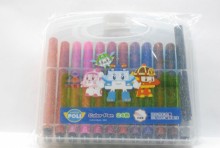停用-波力24色三角水洗彩色筆POCY280-5/6
