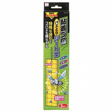 粘附專家蒼蠅貼貼膜形3片裝