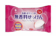 無香料香皂（潔面沐浴用）