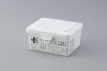 方形塑膠掀蓋 S 白 收納盒濕紙巾盒