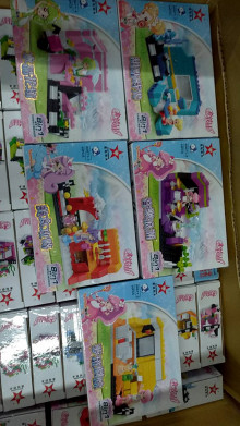小花仙益智積木8款80671/144P