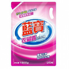 藍寶衣留香洗衣精-補充包-1800g/8P