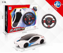 1:16方向盤四通遙控跑車