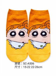 蠟筆小新直版襪 15-22/503/504/505/506