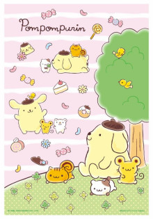 PomPomPurin休閒午後拼圖300片