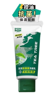 澎澎淨化茶樹精華洗面乳100g
