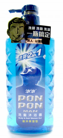澎澎洗髮沐浴露海洋保濕型