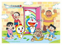 哆啦A夢(任意門)拼圖108片