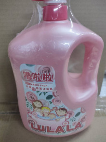 嚕拉拉鈴蘭香氛沐浴乳1850G-粉