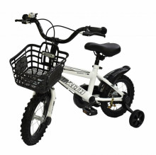 12吋小霸王腳踏車-白