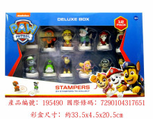 降-汪汪隊立大功印章公仔12入組*