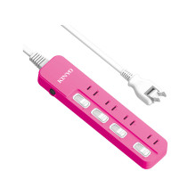 4開4插6呎安全延長線NSD-2446