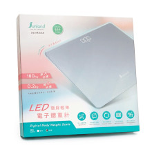 LED隱屏輕薄電子體重計-漸層