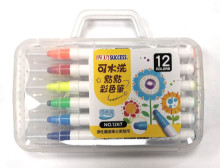 可水洗點點彩色筆12色