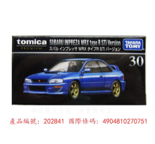 ＃O PRM30 速霸陸Impreza WRX TYPE