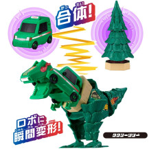 UNITO機器人 計程車松樹暴龍