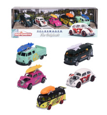 美捷輪小汽車-復古VW嬉皮五入組