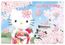 Hello Kitty 京都吉野櫻拼圖300片