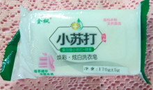 小蘇打炫白洗衣皂165g