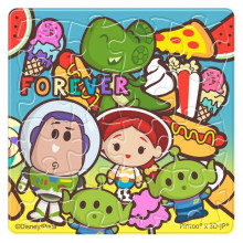 Toy story 玩具總動員(3)拼圖磁鐵16片(方)