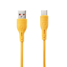 黃-液態軟膠充電傳輸線(TYPE-C)-