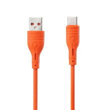 橘-液態軟膠充電傳輸線(TYPE-C)-