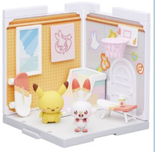 #O 活動室 (炎兔兒+皮卡丘)-寶可夢 Pokepeace娃娃屋