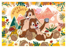 Chip an'' Dale【自然花卉系列】奇奇蒂蒂拼圖108片