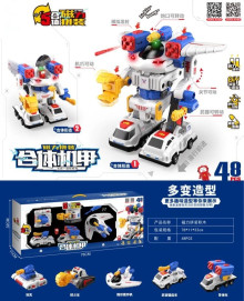 窗盒磁力合體拼裝機甲(48PCS)8901/12P