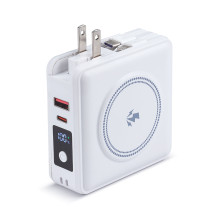 全能旅充行動電源15000mAh-白