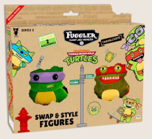 放克牙寶5吋公仔-忍者龜大亂鬥 2入組