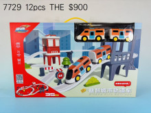 益智城巿軌道組7729/12P