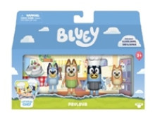 #O BLUEY4入人偶組家庭成員廚房版